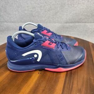 HEAD Sprint Pro 3.5 Women Pickle Ball Shoes Blue Pink Size 8 DBAZ Art 274103